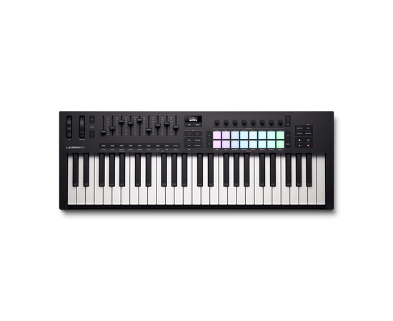 Novation Launchkey 49 MK4. MIDI-контроллер с 49 клавишами и USB подключением, изображение 7