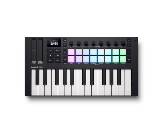 NOVATION Launchkey Mini 25 MK4. Компактный MIDI-контроллер с 25 клавишами и USB-подключением, изображение 7