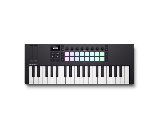 Novation Launchkey Mini 37 MK4 - Компактный MIDI-контроллер с 37 клавишами и USB-подключением