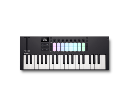 NOVATION Launchkey Mini 37 MK4. Компактный MIDI-контроллер с 37 клавишами и USB-подключением, изображение 7