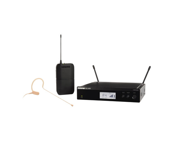 SHURE BLX14RE/MX53-M17 Радиосистема BLX с поясным передатчиком и миниатюрной головной гарнитурой