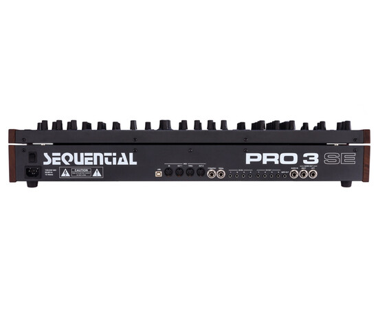 Sequential Pro 3. 37‑клавишный гибридный синтезатор с полу-взвешенной клавиатурой, изображение 4