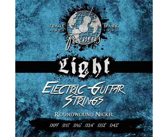 Струны для электрогитары Warwick Framus Blue Label Light 009"- 042"