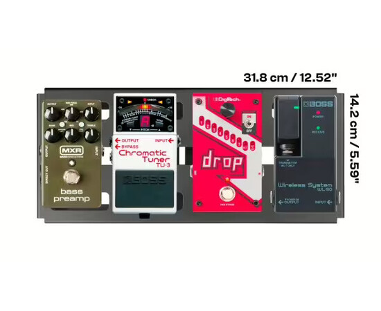 Педалборд Warwick RockBoard DUO 2.0 with Gig Bag, изображение 9