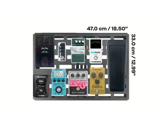 Педалборд Warwick RockBoard Tres 4.1 with Gig Bag, изображение 7