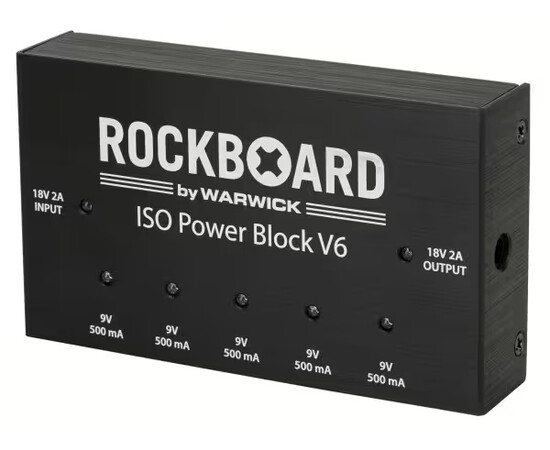 Блок питания Warwick Rockboard ISO Power Block V6, изображение 5