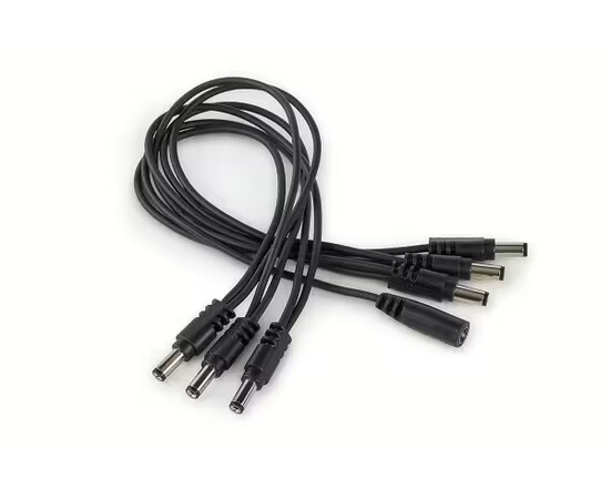 Распределительный кабель Warwick Rockboard Flat Daisy Chain Cable, Straight - 6 Outputs