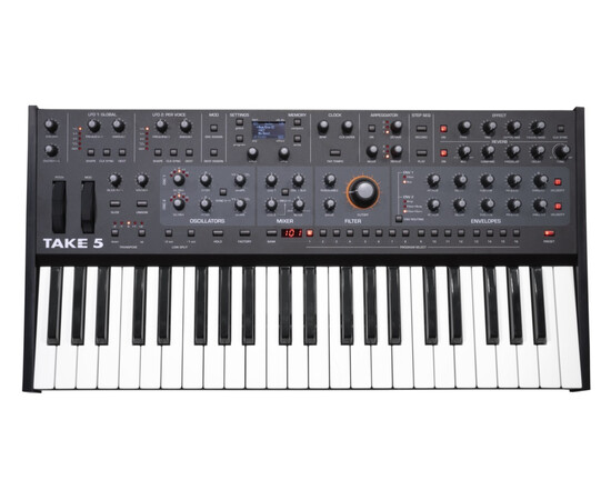 Sequential Take 5. Компактный 5-голосный полифонический синтезатор