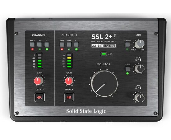Solid State Logic SSL 2+ MKII аудиоинтерфейс 4×4