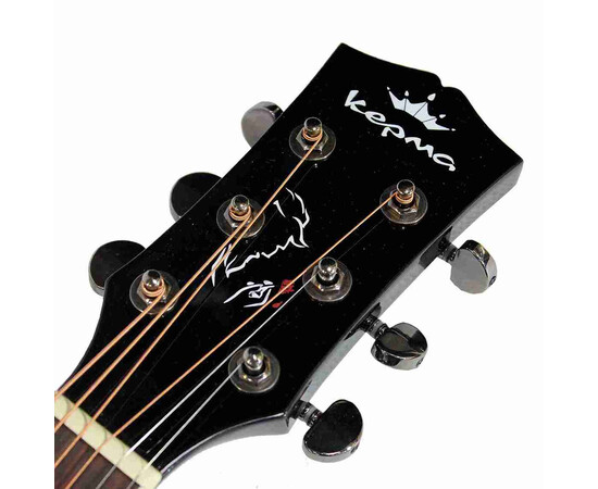 Электроакустическая гитара KEPMA D1CE-K10-BKM Matt, изображение 3