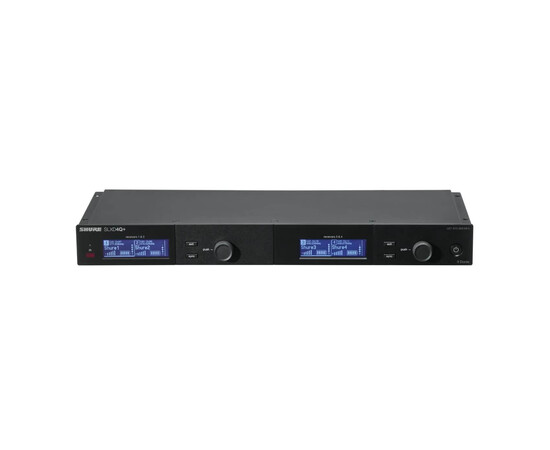 SHURE SLXD4QDAN+E=-G65 Четырехканальный радиоприемник SLX-D с поддержкой Dante