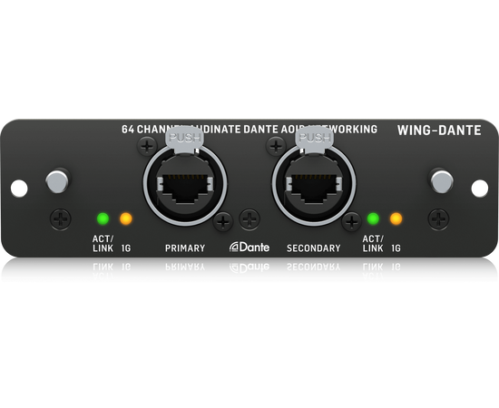 Карта расширения Dante Behringer WING-DANTE