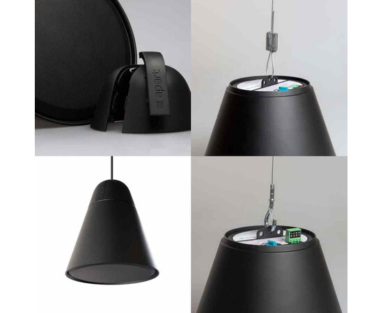 Biamp Desono P60DT-BL Black. Подвесной громкоговоритель, изображение 2