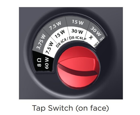 Потолочный громкоговоритель Biamp Desono DX-IC4-W White, изображение 2
