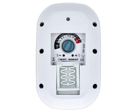 Biamp Desono MASK4CT-W White. Настенный громкоговоритель, изображение 2