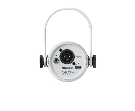 SHURE MV7+-W. Микрофон для подкастов, изображение 2
